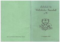 Liederbuch der Waldeckischen Jägerschaft e.v. - Ausgabe 1977 Hessen - Burgwald Vorschau
