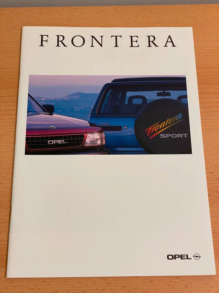 Prospekt Opel Frontera (1993) in Kleinmachnow