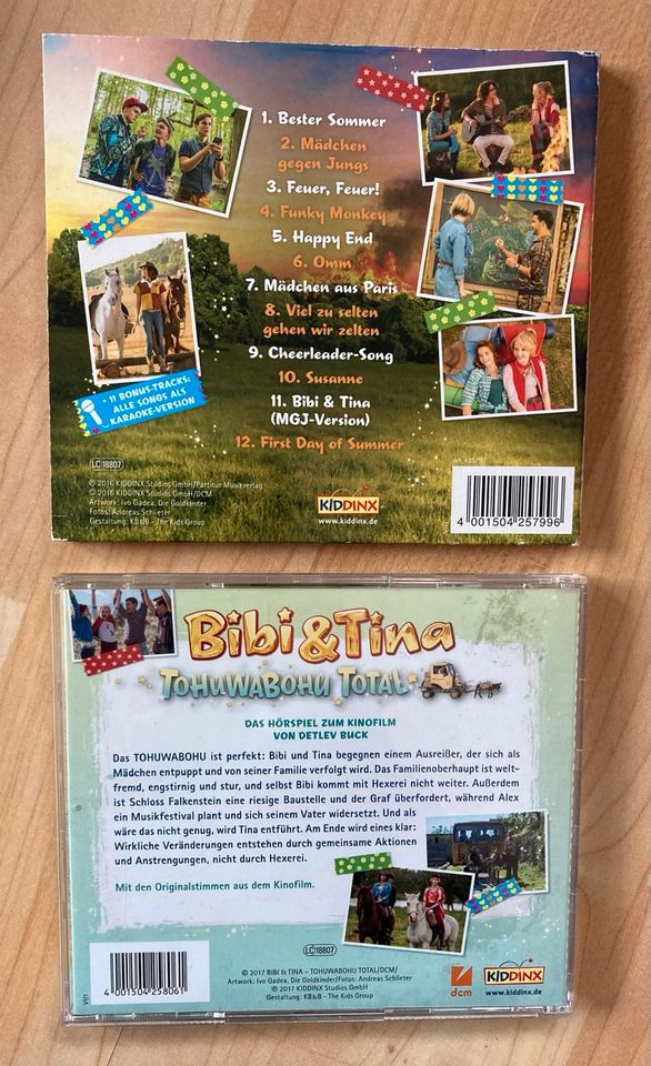 Bibi und Tina CDs/ Hörspiel und Musik zum Film in Staufenberg