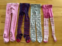 4x Strumpfhose Rosa Lila Grau Pink 80/86/92 Mädchen Esprit Hessen - Großenlüder Vorschau