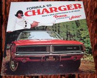 Prospekt Dodge Charger 1969 Katalog Broschüre Autoprospekt Nürnberg (Mittelfr) - Mitte Vorschau