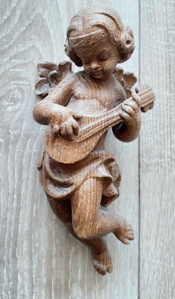 Zwei Putten Holz handgemacht Schnitzerei, Putto Putti Engel in Berlin