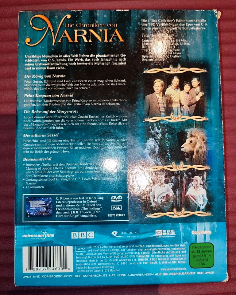 ✨✨ Die Chroniken von Narnia Collector's Edition DVD in Sauensiek