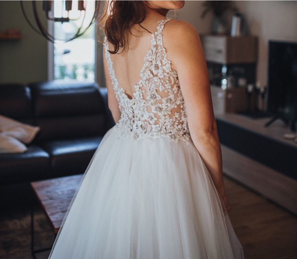 Brautkleid Modeca Emera-A nude Hochzeitskleid Kleid in Sendenhorst