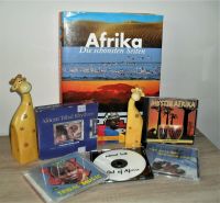 Afrika, Africa: 6 versch. CD's mit Musik, Buch, Giraffen, Tribal Thüringen - Bad Berka Vorschau