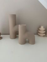 Vasen aus Keramik, h-Form groß und klein beige Nordrhein-Westfalen - Horstmar Vorschau