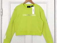 CALVIN KLEIN ❤️ Sweatshirt Shirt Crop Top Neon Silber Sommer NEU Altona - Hamburg Altona-Altstadt Vorschau