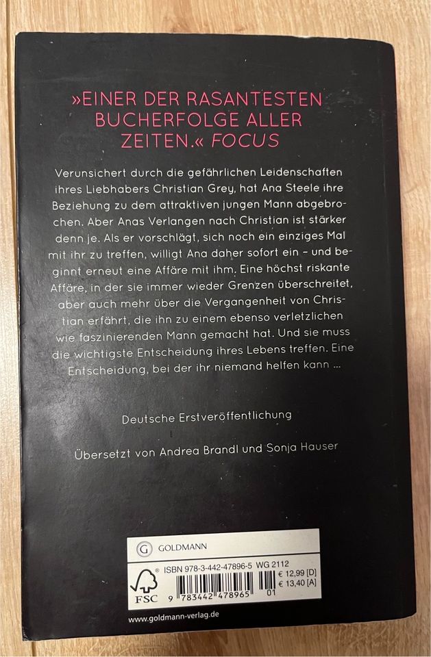 Buch - 50 Shades of Grey in Leipzig