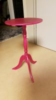 Beistelltisch kleine Deko Tisch pink glänzend selbst gestrichen Bayern - Augsburg Vorschau