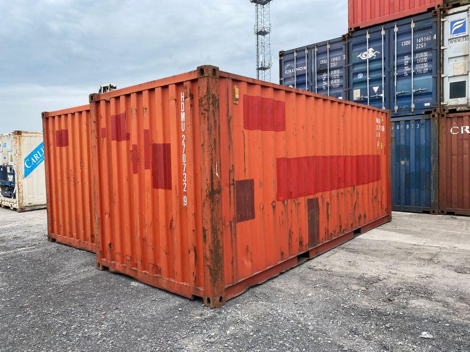 20 Fuß Seecontainer CONTAINER Lagercontainer Seabox in Hamburg