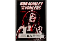 Poster BOB MARLEY Konzert Plakat Düsseldorf 1976 Live reggae Brandenburg - Ahrensfelde Vorschau