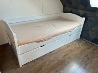 Jugendbett Kinderbett weiß 200 x 90 cm ausziehbar Sachsen - Zwoenitz Vorschau