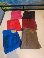 Tally Weijl Jeans Hose 38 40 braun blau rot rosa Niedersachsen - Sassenburg Vorschau