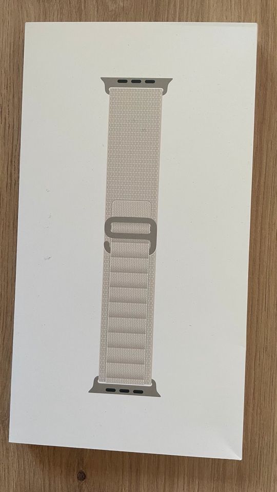 Apple Watch Ultra Armband Alpine Loop weiß polarstern small 49mm in Buchhofen
