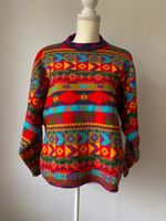 Vintage Oilily Pullover bunt skandi Strick 80s 80er Niedersachsen - Lüneburg Vorschau