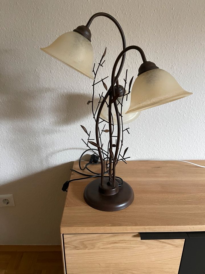 Vintage Lampe 62cm hoch in Oberhausen