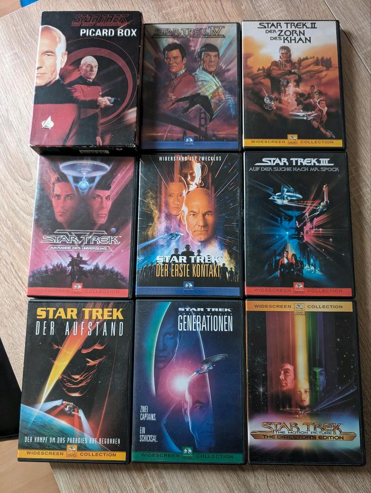 Star Trek DVD sammlung VB in Gnoien