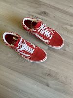 Vans Old Skool rot/weiß Sachsen-Anhalt - Bismark (Altmark) Vorschau