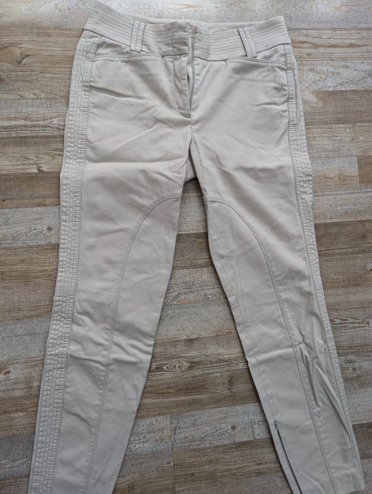 St. Emile Stoffhose Reiterhose Hose Herbst beige 36 S in Solingen