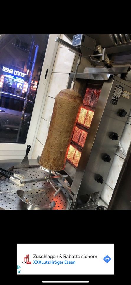 Gastronomie Imbiss Giyros gril Döner  Grill mit Gas in Essen