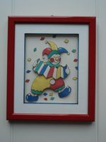 Clown-Bild, 3 D, bunt, 20 cm x 17 cm incl. Rahmen Münster (Westfalen) - Mauritz Vorschau