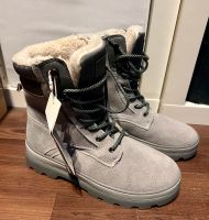 Esprit NEU Leder Boots Fell Stiefel Gr  38  Schnürstiefel 2024 Nordrhein-Westfalen - Velbert Vorschau