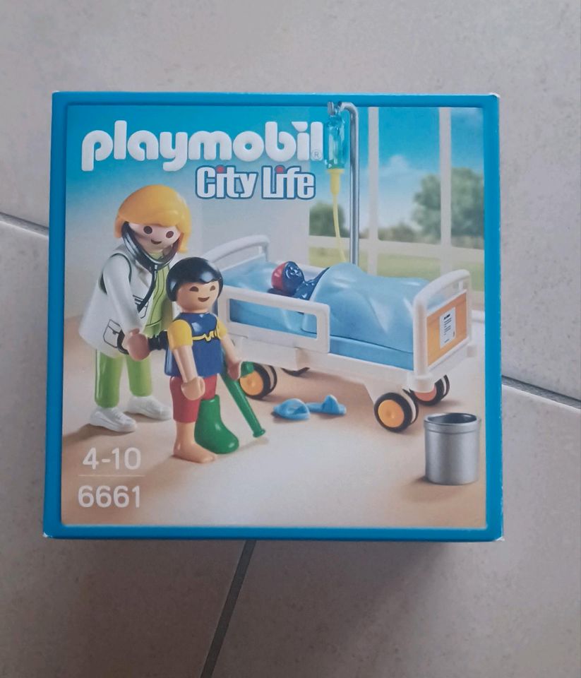 Playmobil Ärztin am Kinderkrankenbett 6661 in Neuenkirchen-Vörden