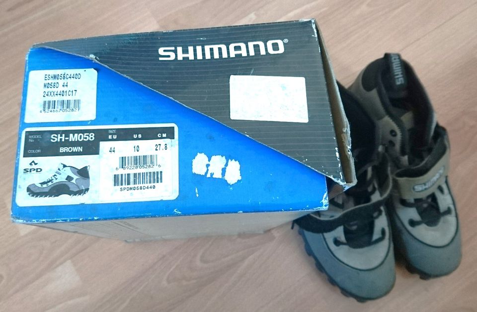 Shimano SPD MTB - Schuhe, SH - M058 Gr. 43 in Schlehdorf