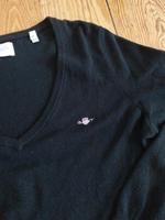 GANT lambswool Pullover V-Ausschnitt schwarz Größe XL Kiel - Kiel - Damperhof Vorschau