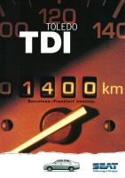 1995 PROSPEKT SEAT TOLEDO TDI – selten Hessen - Birkenau Vorschau