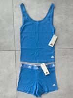 Adidas Flex Ribbed Boxer Shorts, Tanktop, blau, S Baden-Württemberg - Radolfzell am Bodensee Vorschau