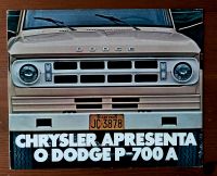 Prospekt  Dodge P - 700 A ca. 1975 Chrysler do Brasil LKW Niedersachsen - Hildesheim Vorschau