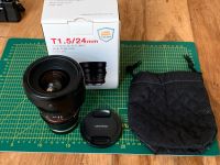 Samyang T1.5 24mm ED AS IF UMC II Cine Objektiv Sony E Mount Leipzig - Schleußig Vorschau