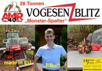 ⚠️ AMR Vogesenblitz® liegender 28 T Holzspalter / Fahrwerk ⚠️ Nordrhein-Westfalen - Much Vorschau