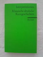 Lektürenhilfe Interpretationen Klassische Deutsche Kurzgeschichte Sachsen - Freital Vorschau