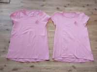 ☆☆2x rosa Shirt m Blume ☆ Gr. 146/152 ☆ Zwillinge  Nordrhein-Westfalen - Enger Vorschau