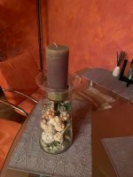 Dekorierte Vase mit Kerze Sachsen - Chemnitz Vorschau