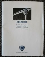 PROSPEKT PREISE LANCIA 1992 Thüringen - Gera Vorschau