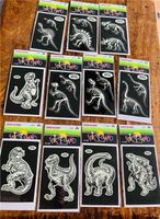 Sticker 90er Glow in the dark Dinos Stickerheft Stickeralbum Schleswig-Holstein - Kaltenkirchen Vorschau