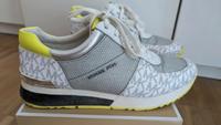 Michael Kors Sneaker, weiß/silber/neon, Größe 8/40 Bayern - Schwabach Vorschau