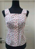 True Vintage 50er Bluse 36 38 M Top Rockabilly Polka Dots USA Bayern - Landshut Vorschau