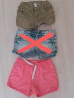 2 Shorts Hosen kurz Gr. 128/olivgrün & Gr. 152/pink Niedersachsen - Hessisch Oldendorf Vorschau