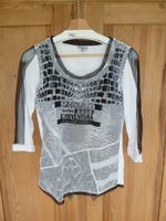 Sportalm Shirt Damen, Animal print, Gr. 38 beige/schwarz, wie Neu Hessen - Wehrheim Vorschau