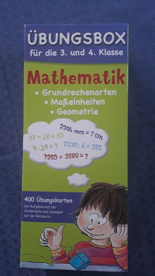 Mathematik -/ Deutschübungsbox 3. und 4. Klasse in Memmingen