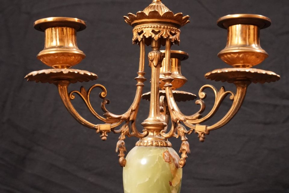 Kerzenständer Marmor Antiquität in Karlstadt