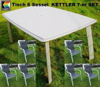 KETTLER SET 6 STAPELSESSEL EASY+HKS VARICOR TISCH AVANTGARDE NEU Schleswig-Holstein - Schleswig Vorschau