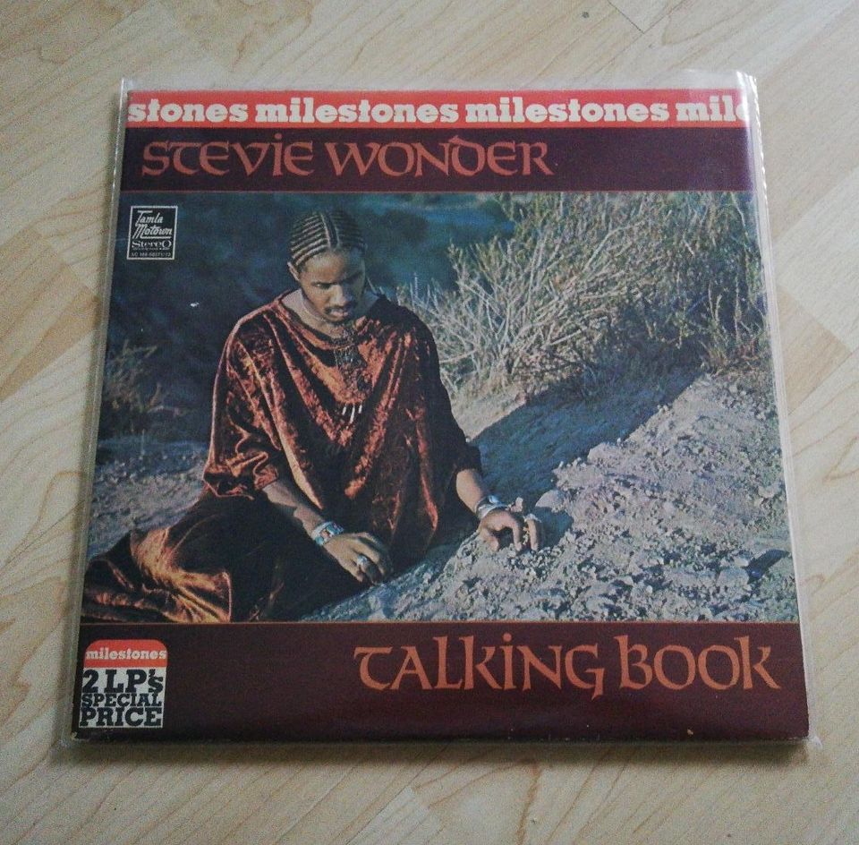 Stevie Wonder LP Talking Book/ Music of my mind VG/VG in Beckum