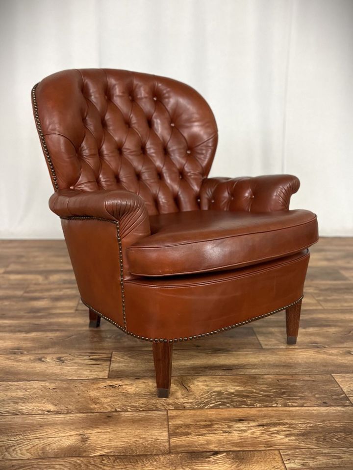 Chesterfield Ledersessel Vintage Sessel  Englisch Hannah Chair in Hüllhorst