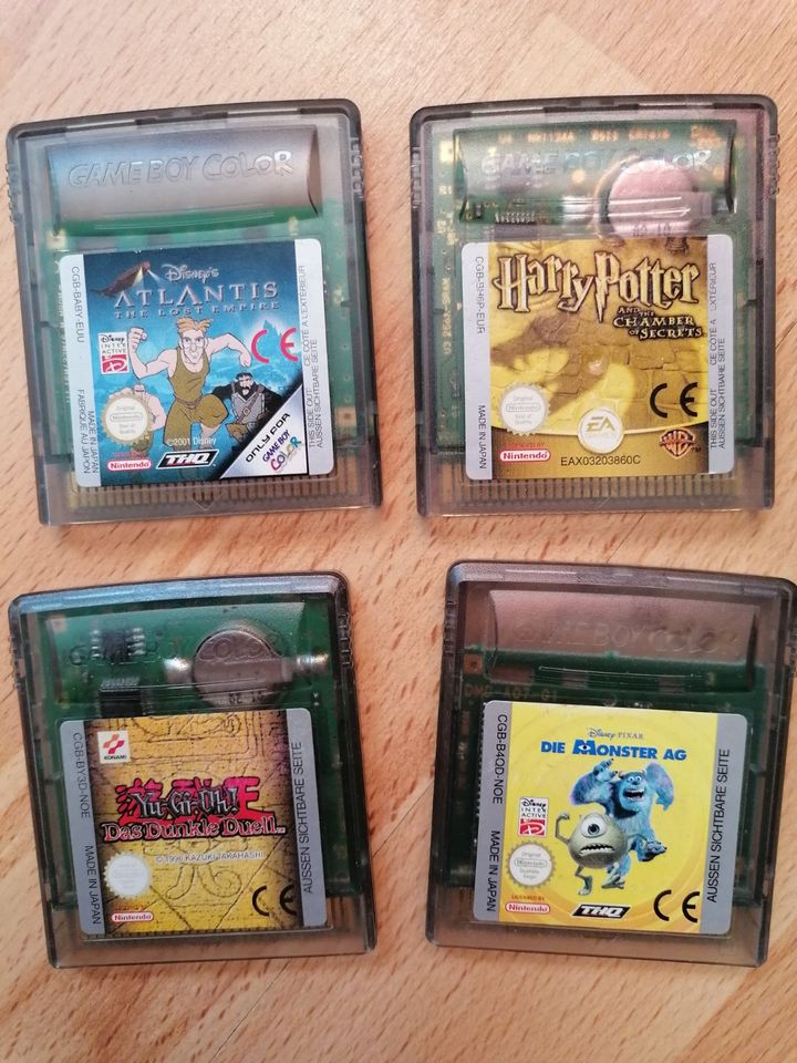 Nintendo Gameboy Color Spiele in Bad Kösen