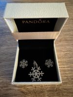 Original Pandora Set „Schneflocke“ Halskette & Ohrstecker Dresden - Reick Vorschau